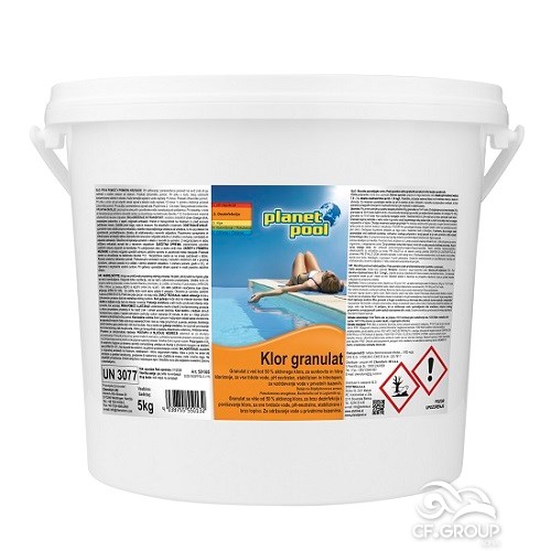 PP - Klor granulat 5 kg - tretje e shpejtë